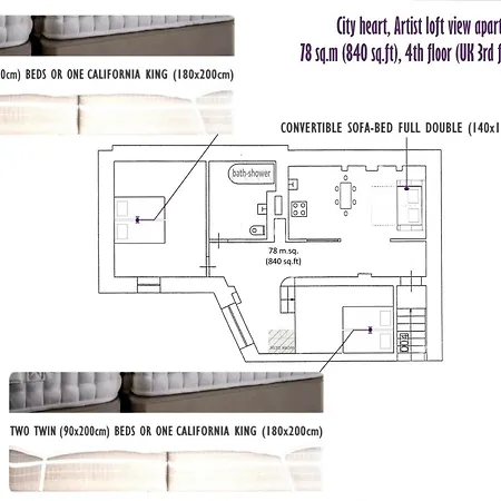 Apartment Heart, From 9,8 Host, Loft View, Free Parking Riga